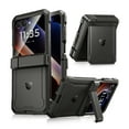 thumbnail image 1 of Dexnor for Motorola Moto Razr 2025/2024 Case, [Bulit-in Dual Kickstands & Hinge Protection Cover] Heavy Duty Full-Body Rugged Shockproof Protection Phone Case with Screen Protector, 6.9 inch Black, 1 of 7