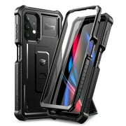 Dexnor for Samsung Galaxy A32 5G Case, [Built in Screen Protector and Kickstand] Heavy Duty Military Grade Protection Shockproof Protective Cover for Samsung Galaxy A32 5G, Black