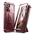 thumbnail image 1 of Dexnor for Samsung Galaxy S21+ Plus Case, [Built in Screen Protector and Kickstand] Heavy Duty Military Grade Protection Shockproof Protective Cover for Samsung Galaxy S21 Plus 5G, 6.7 inch Red, 1 of 6