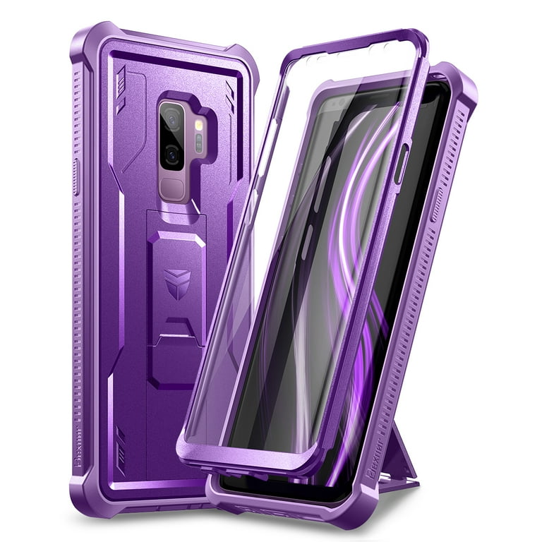 Dexnor Samsung Galaxy S9 Plus Kickstand Case, Heavy Duty