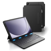Dexnor for Samsung Galaxy Tab A9 Plus Case with Keyboard, Ultra-portable Magnetic Backlit Folio Keyboard Cover with Stylus Holder & Multi-touch Trackpad for 11" Samsung Galaxy Tab A9+ 2023,Black