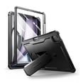 thumbnail image 1 of Dexnor for iPad Air 13 Inch Case 2025/2024 (M3/M2) with Pencil Holder, [Built-in Screen Protector & Multi-Angle Kickstand] Heavy Duty Shockproof Full Body Protective Cover for iPad Air 13, Black, 1 of 8