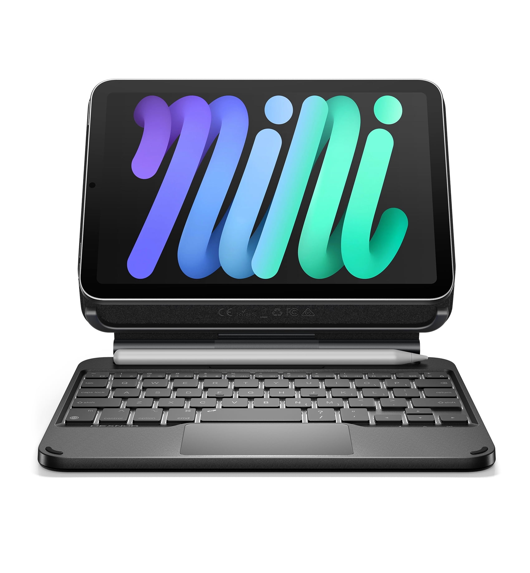 Dexnor for iPad mini 7 (A17 Pro)/Mini 6 Case with Keyboard, Magnetic ...