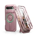 thumbnail image 1 of Dexnor for iPhone Air Case with Slide Camera Cover & Adjustable Kickstand & Built-in Screen Protector,Compatible with MagSafe Shockproof Bumper Case Heavy-Duty Magnetic Protective Cover,Pink, 1 of 7