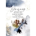 thumbnail image 1 of Dexsa Journey Trust in the Lord Wood Plaque with Inspiring Quote 6 inches x 9 inches - Easel and Hanging Hook, 1 of 2