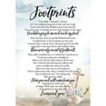 thumbnail image 1 of Dexsa Woodland Grace Footprints Textual Art on Wood, 1 of 2