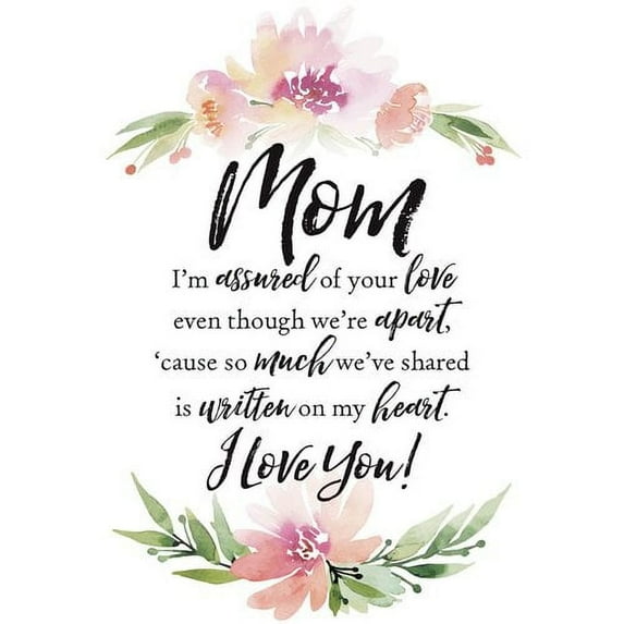 Dexsa Woodland Grace Mom, I'm Assured Textual Art on Wood