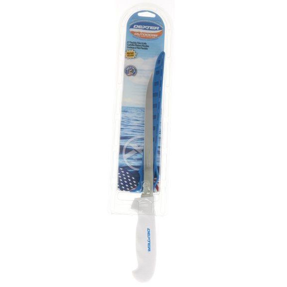 Dexter 8" Flexible Narrow Fillet Knife w/ Edge Guard