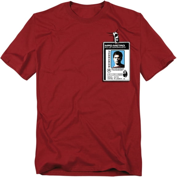 Dexter T-Shirt Badge Unisex Graphic Tee For Men & Women