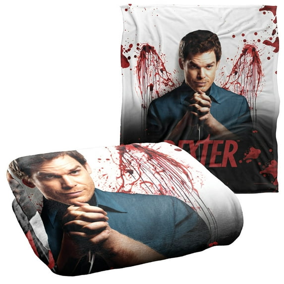 Dexter Blood Never Lies Officially Licensed Silky Touch Super Soft Throw Blanket 50' x 60'