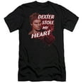 thumbnail image 1 of Dexter - Bloody Heart - Premium Slim Fit Short Sleeve Shirt - X-Large, 1 of 2