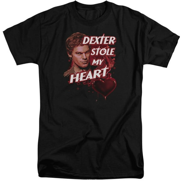Dexter - Bloody Heart - Tall Fit Short Sleeve Shirt - X-Large