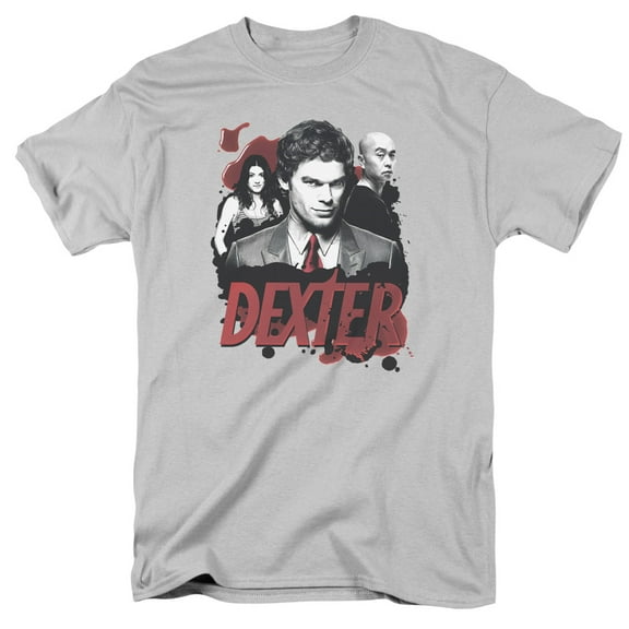Dexter Bloody Trio Officially Licensed Adult T Shirt