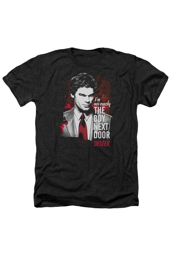 Dexter - Boy Next Door - Heather Short Sleeve Shirt - Large