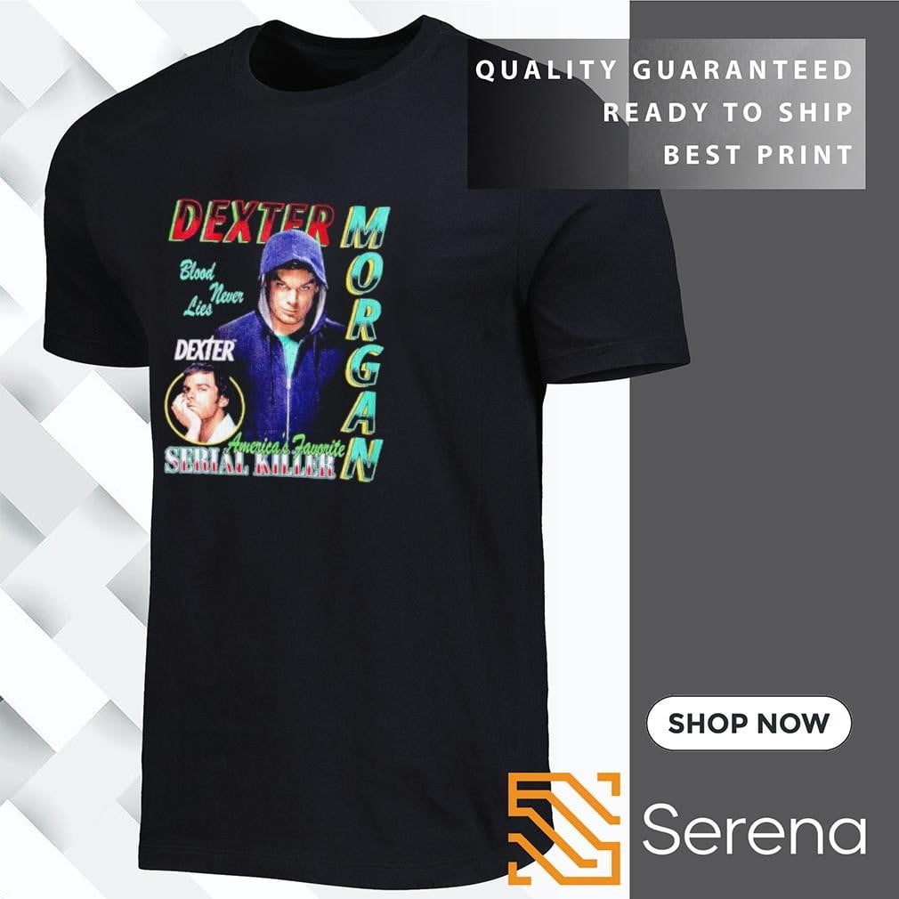 Dexter Collage Blood Never Lies Americas Favorite Serial Killer Shirt