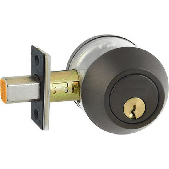 Dexter Commercial Hardware DB2000-SCT-613-KDC Grade2 Single Cylinder x Turn Deadbolt, Oil Rubbed Dark Bronze