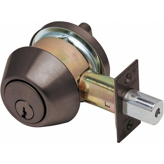 Dexter DB1000-DCT-613-KDC DB1000-DCT-613-KDC 2-Cyl Deadbolt - Oil-Rubbed Bronze