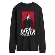 Dexter - Dexter Cracked Glass Mens Long Sleeve Graphic T-Shirt