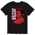 thumbnail image 1 of Dexter - Dexter Red Spatter Portrait Short Sleeve Graphic T-Shirt, 1 of 5
