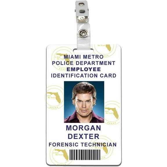 Dexter Forensic ID Badge PVC Movie Prop