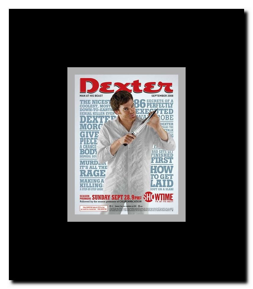 Dexter Framed Movie Poster