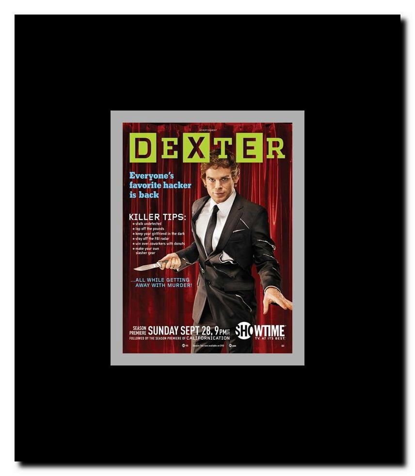 Dexter Framed Movie Poster