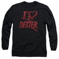 thumbnail image 1 of Dexter - I Heart Dexter - Long Sleeve Shirt - XXX-Large, 1 of 2