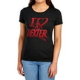 thumbnail image 1 of Dexter I Heart Dexter Women's T Shirt (Small) Black, 1 of 5
