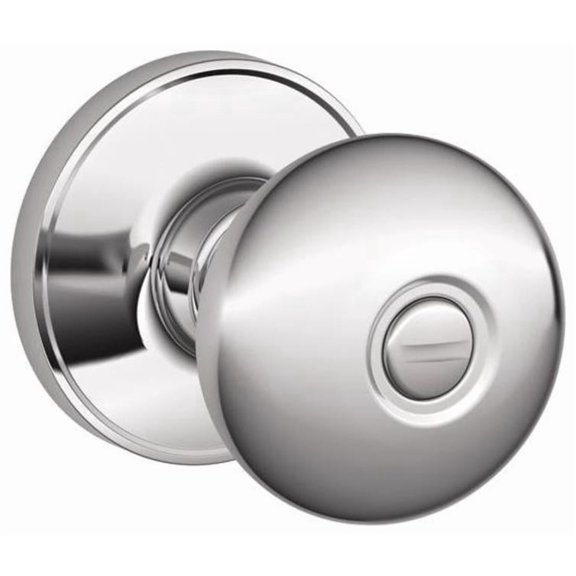 Dexter J40-STR Privacy Knobset from The Stratus Series, Polished Chrome