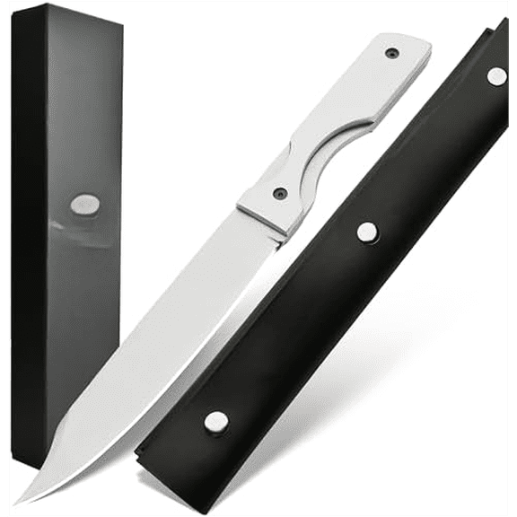 Dexter Knife Replica Premium Full-Tang Fixed Blade Knife, Stainless Steel Hunting Survival Blade with Protective Sheath, Professional Collector's Edition$$Other