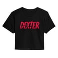 thumbnail image 1 of Dexter - Large Logo - Juniors Cropped Graphic T-Shirt, 1 of 5
