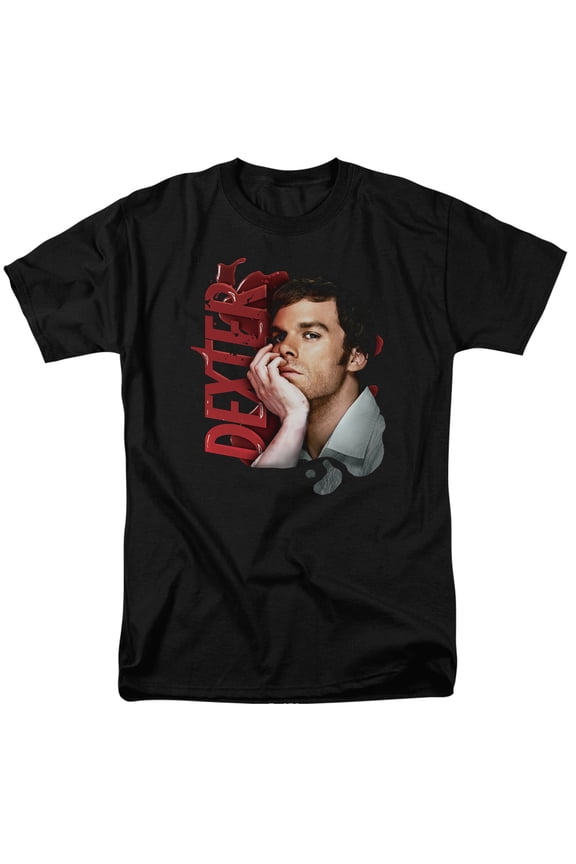 Dexter Men's Layered T-shirt Large Black