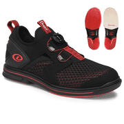 Dexter Mens Pro BOA Black Sharkskin Right Hand Bowling Shoes - Size 7