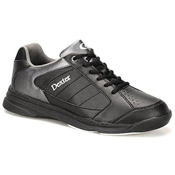 Dexter Mens Ricky IV Bowling Shoes- Black/Alloy 7 M US