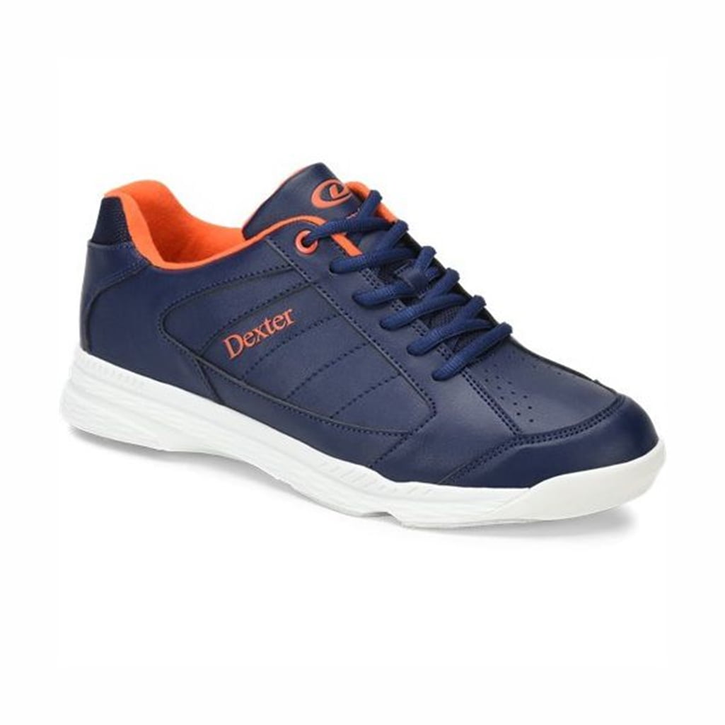Dexter Mens Ricky IV Navy/Orange Bowling Shoes
