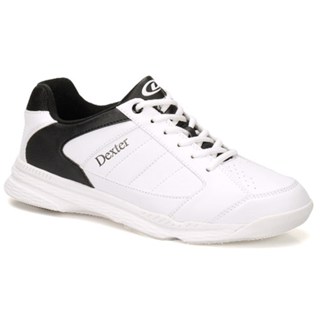 Dexter Mens Ricky IV WIDE Bowling Shoes- White/Black 11 1/2 E US - image 1 of 2