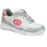 Dexter Mens Ricky V Grey/Red Bowling Shoe - Size 6 M