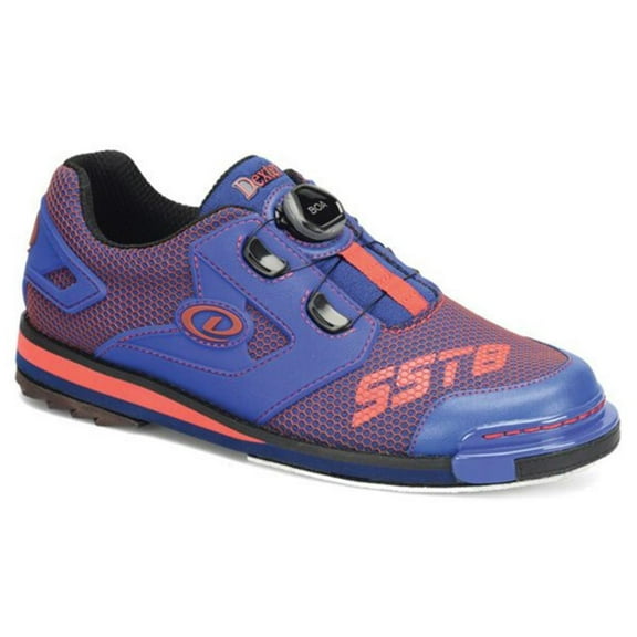 Dexter Mens SST 8 Power Frame Boa Bowling Shoes - Blue/Red 8