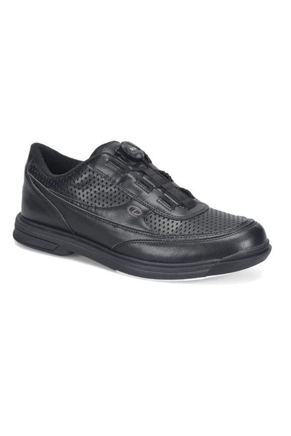 Mens Turbo Boa Wide Black Bowling Shoes - 9