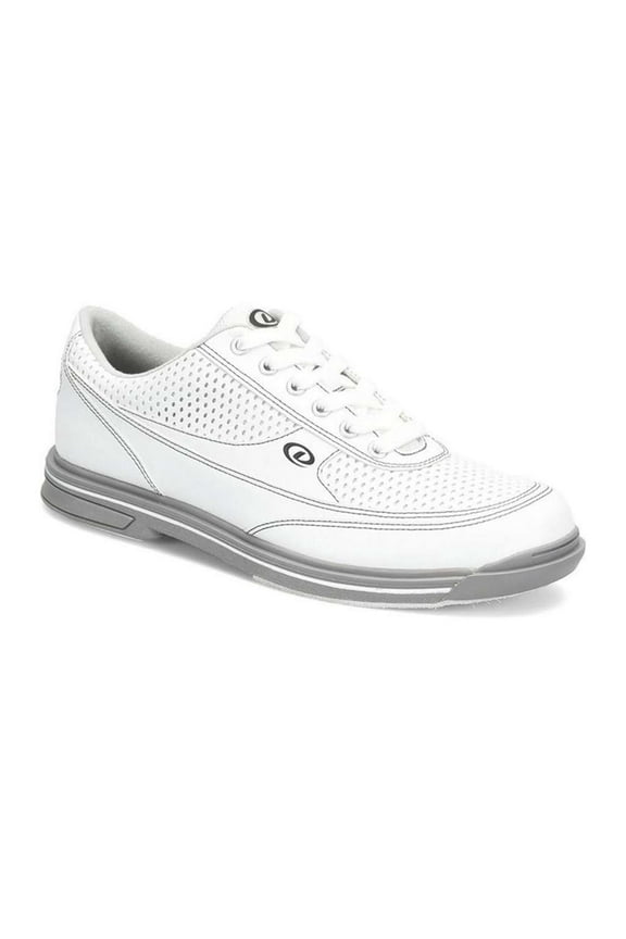 Mens Turbo Pro Bowling Shoes- White/Grey 13 M US
