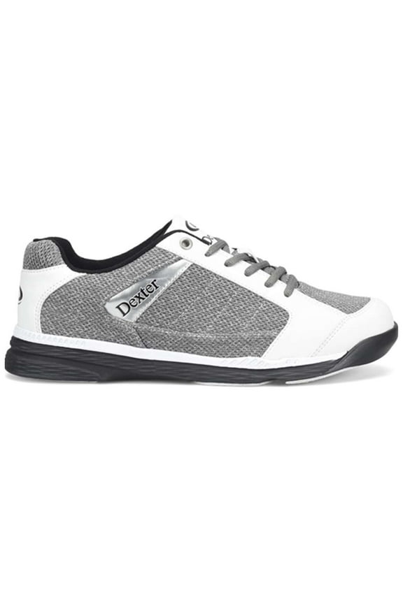 Mens Wyoming Bowling Shoes - Lt Grey/White 8