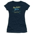 thumbnail image 1 of Dexter Moonlight Fishing Junior Women's T-Shirt Sheer Navy, 1 of 2
