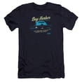 thumbnail image 1 of Dexter Moonlight Fishing Premium Adult Slim Fit 30/1 T-Shirt Navy, 1 of 1