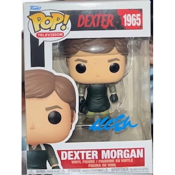 Dexter Morgan Signed & Certified Dexter Vinyl Figure