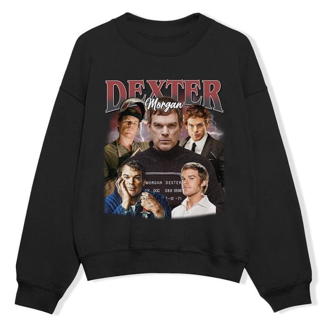 Dexter Vintage Sweat. Dexter Sweat. Gift For Man Sweat