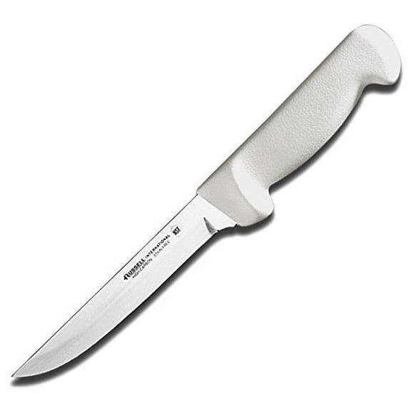 Dexter P94819 Basics 6" Flexible Wide Boning Knife White Handle