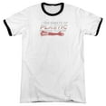 thumbnail image 1 of Dexter Plastic Prediction Adult Ringer T-Shirt White Black, 1 of 1