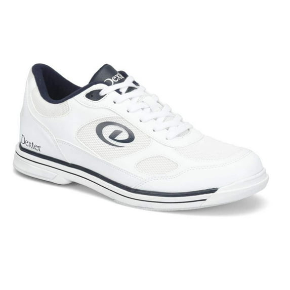 Dexter Randy Men's WIDE Bowling Shoes - White/Navy