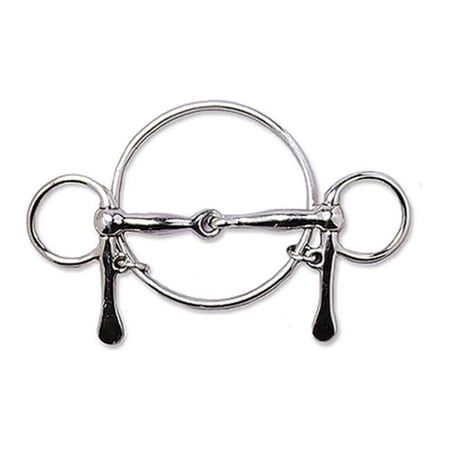Dexter Ring Half Cheek Bit - 5 in.