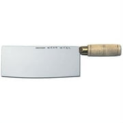 Dexter-Russell 5178 Traditional 8" x 3-1/4" Chinese Chef Knife, High-Carbon Steel Blade with Hardwood Handle, Made in USA